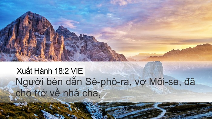Xuất Hành 18:2 VIE Bible Verse Image