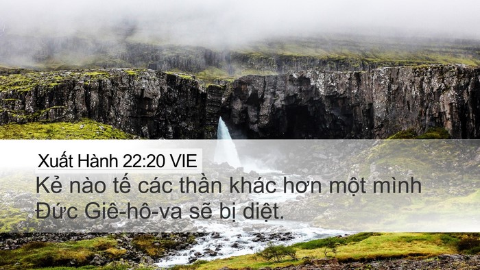 Xuất Hành 22:20 VIE Bible Verse Image