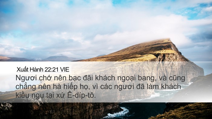Xuất Hành 22:21 VIE Bible Verse Image