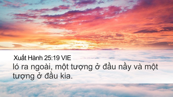 Xuất Hành 25:19 VIE Bible Verse Image