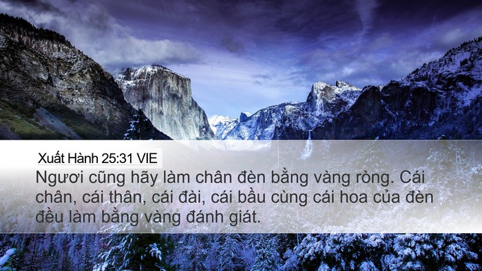 Xuất Hành 25:31 VIE Bible Verse Image