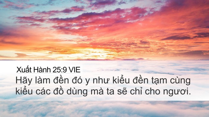 Xuất Hành 25:9 VIE Bible Verse Image