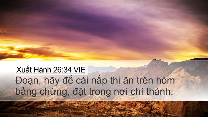 Xuất Hành 26:34 VIE Bible Verse Image