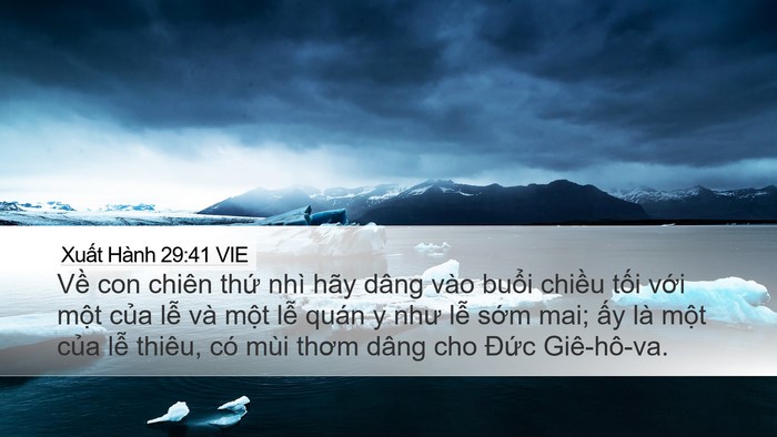 Xuất Hành 29:41 VIE Bible Verse Image