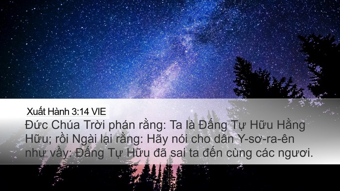 Xuất Hành 3:14 VIE Bible Verse Image