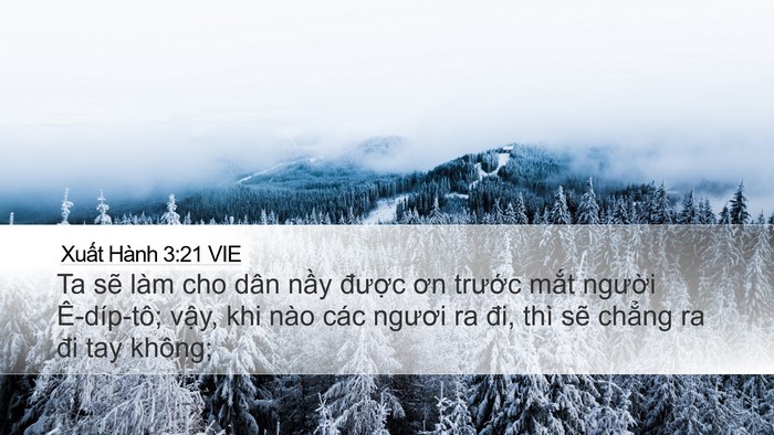 Xuất Hành 3:21 VIE Bible Verse Image