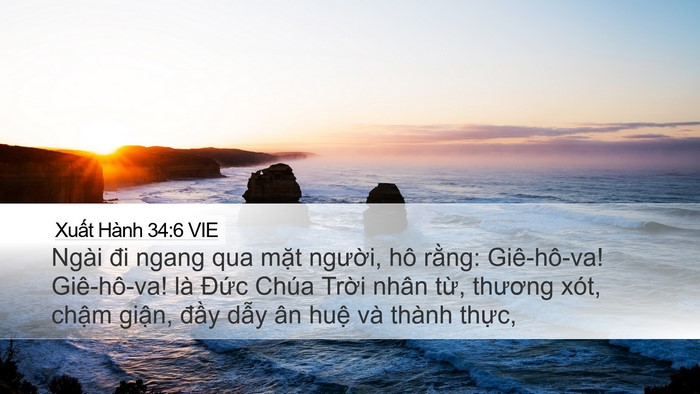 Xuất Hành 34:6 VIE Bible Verse Image