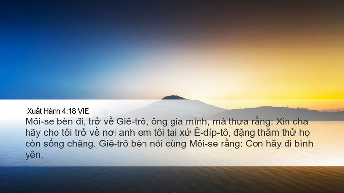 Xuất Hành 4:18 VIE Bible Verse Image