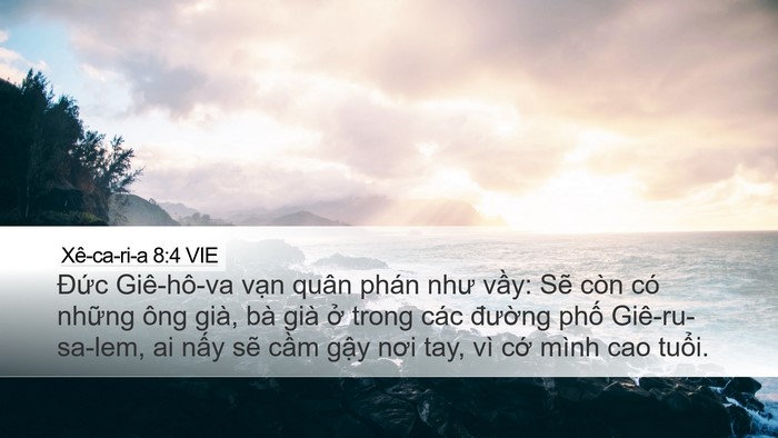 Xê-ca-ri-a 8:4 VIE Bible Verse Image