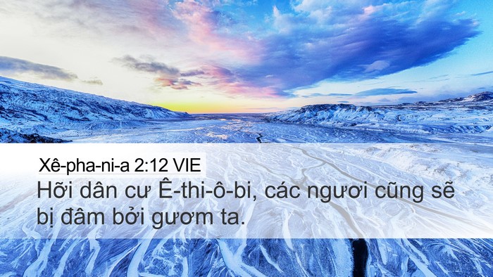 Xê-pha-ni-a 2:12 VIE Bible Verse Image