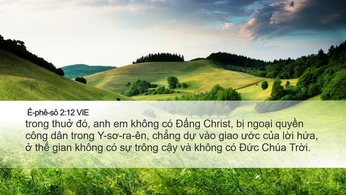 Ê-phê-sô 2:12 VIE Bible Verse Image