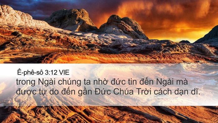 Ê-phê-sô 3:12 VIE Bible Verse Image
