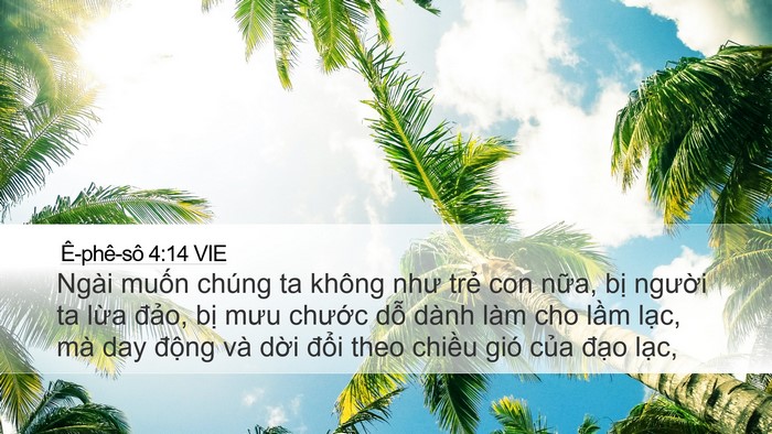 Ê-phê-sô 4:14 VIE Bible Verse Image