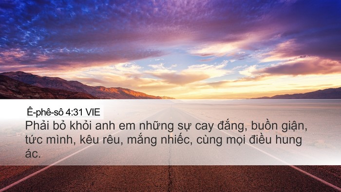 Ê-phê-sô 4:31 VIE Bible Verse Image