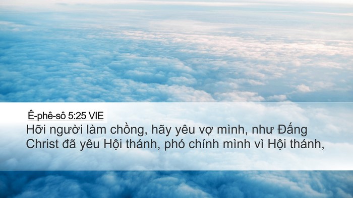 Ê-phê-sô 5:25 VIE Bible Verse Image