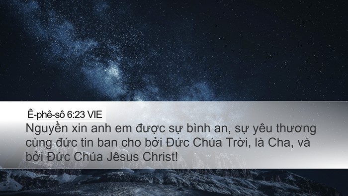Ê-phê-sô 6:23 VIE Bible Verse Image