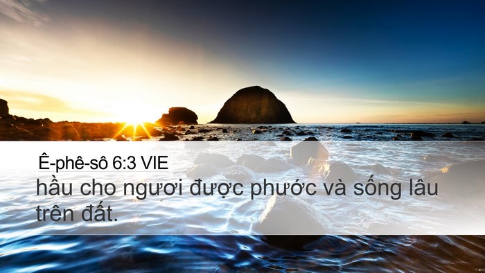 Ê-phê-sô 6:3 VIE Bible Verse Image