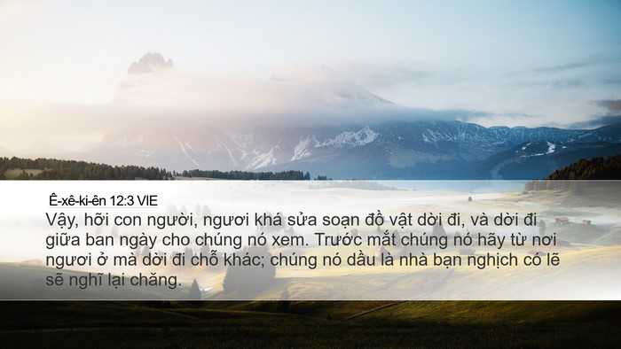 Ê-xê-ki-ên 12:3 VIE Bible Verse Image