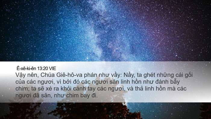 Ê-xê-ki-ên 13:20 VIE Bible Verse Image
