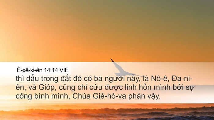 Ê-xê-ki-ên 14:14 VIE Bible Verse Image
