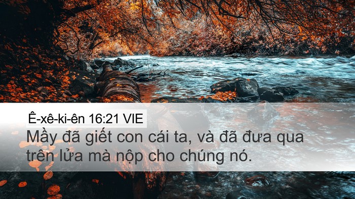 Ê-xê-ki-ên 16:21 VIE Bible Verse Image