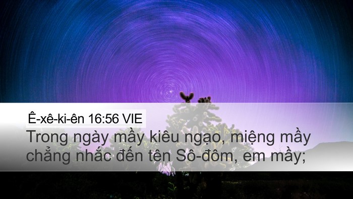 Ê-xê-ki-ên 16:56 VIE Bible Verse Image
