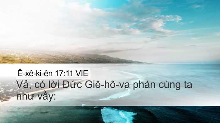 Ê-xê-ki-ên 17:11 VIE Bible Verse Image