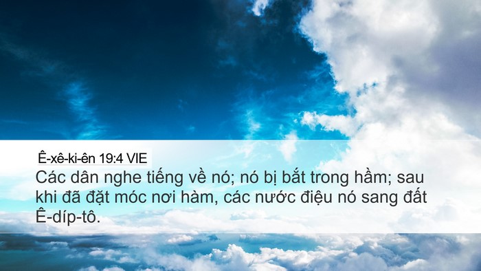 Ê-xê-ki-ên 19:4 VIE Bible Verse Image