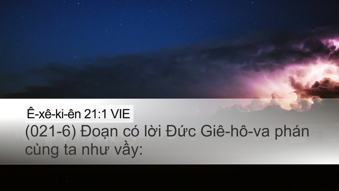 Ê-xê-ki-ên 21:1 VIE Bible Verse Image