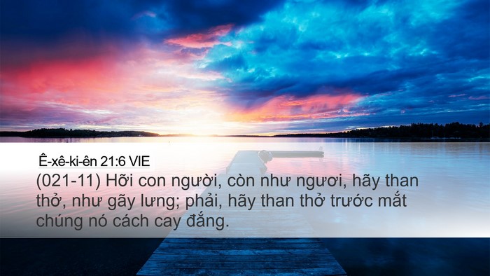 Ê-xê-ki-ên 21:6 VIE Bible Verse Image