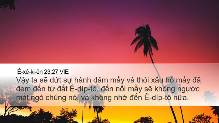 Ê-xê-ki-ên 23:27 VIE Bible Verse Image