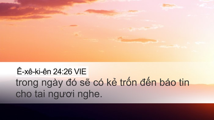 Ê-xê-ki-ên 24:26 VIE Bible Verse Image