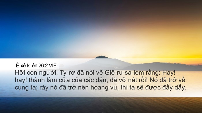 Ê-xê-ki-ên 26:2 VIE Bible Verse Image