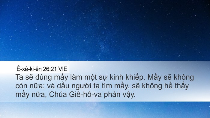 Ê-xê-ki-ên 26:21 VIE Bible Verse Image