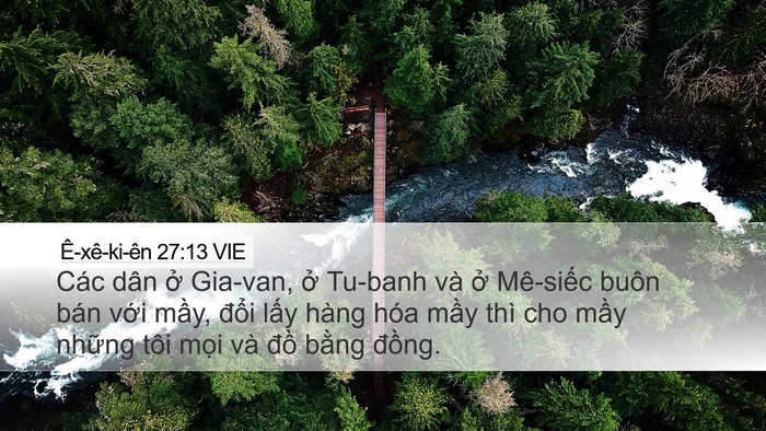 Ê-xê-ki-ên 27:13 VIE Bible Verse Image