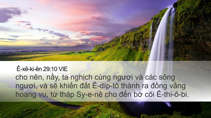 Ê-xê-ki-ên 29:10 VIE Bible Verse Image