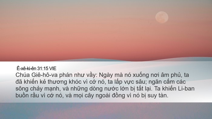 Ê-xê-ki-ên 31:15 VIE Bible Verse Image