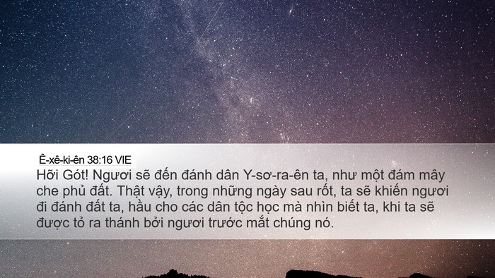 Ê-xê-ki-ên 38:16 VIE Bible Verse Image