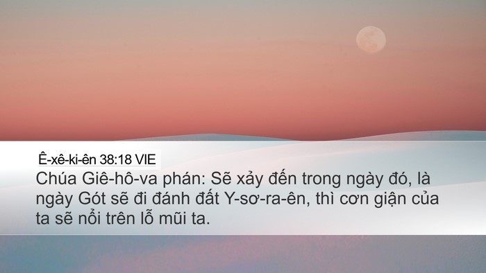 Ê-xê-ki-ên 38:18 VIE Bible Verse Image