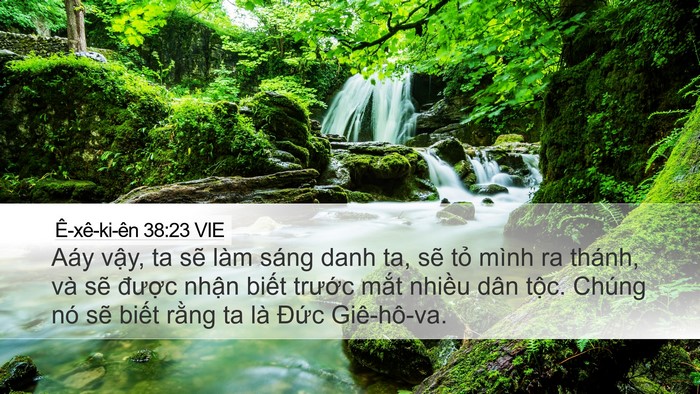Ê-xê-ki-ên 38:23 VIE Bible Verse Image