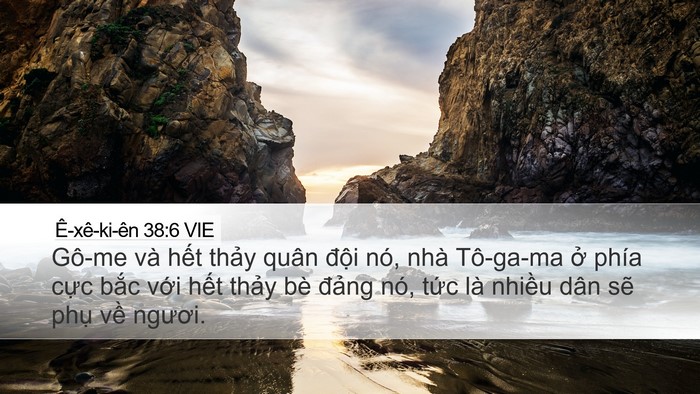 Ê-xê-ki-ên 38:6 VIE Bible Verse Image