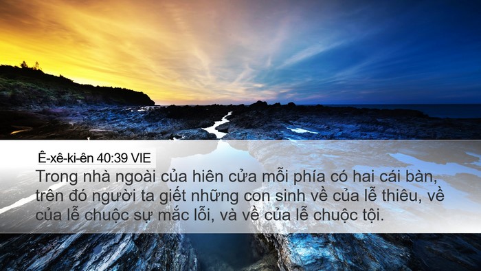 Ê-xê-ki-ên 40:39 VIE Bible Verse Image