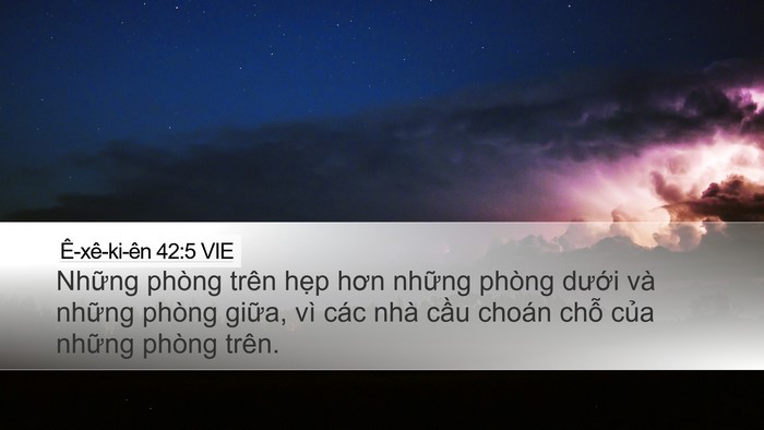 Ê-xê-ki-ên 42:5 VIE Bible Verse Image