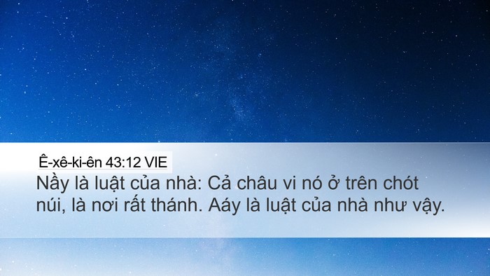 Ê-xê-ki-ên 43:12 VIE Bible Verse Image