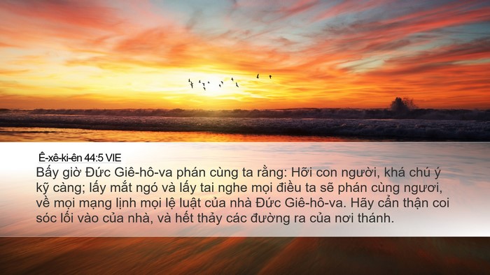 Ê-xê-ki-ên 44:5 VIE Bible Verse Image