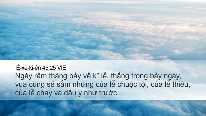 Ê-xê-ki-ên 45:25 VIE Bible Verse Image