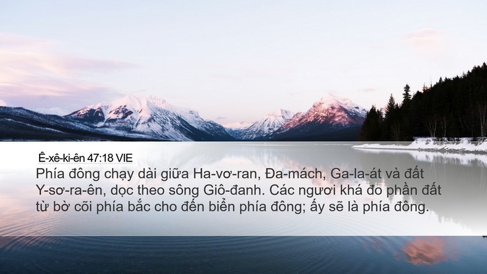 Ê-xê-ki-ên 47:18 VIE Bible Verse Image