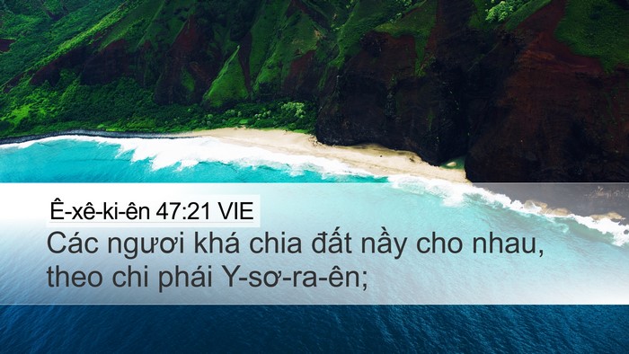 Ê-xê-ki-ên 47:21 VIE Bible Verse Image