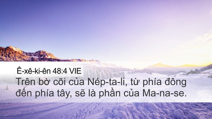 Ê-xê-ki-ên 48:4 VIE Bible Verse Image