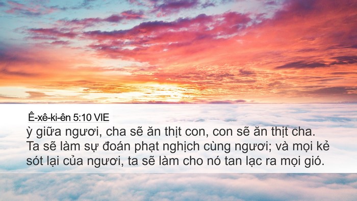Ê-xê-ki-ên 5:10 VIE Bible Verse Image